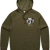 Mürda Crüe Hoodie - Loyalty Over Love - Army Green
