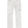 Purple-Brand Jeans - White Patent Leather Cargo - WPLC