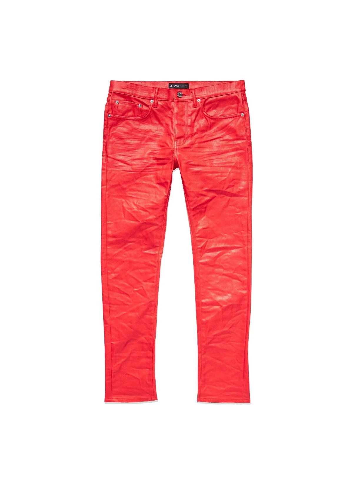 Purple-Brand Pants - Patent Leather Film - Red - P001-RPLF422 1 Purple-Brand Pants - Patent Leather Film - Red - P001-RPLF422