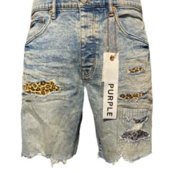 Purple-Brand Shorts - Indigo Animal Repair - P020