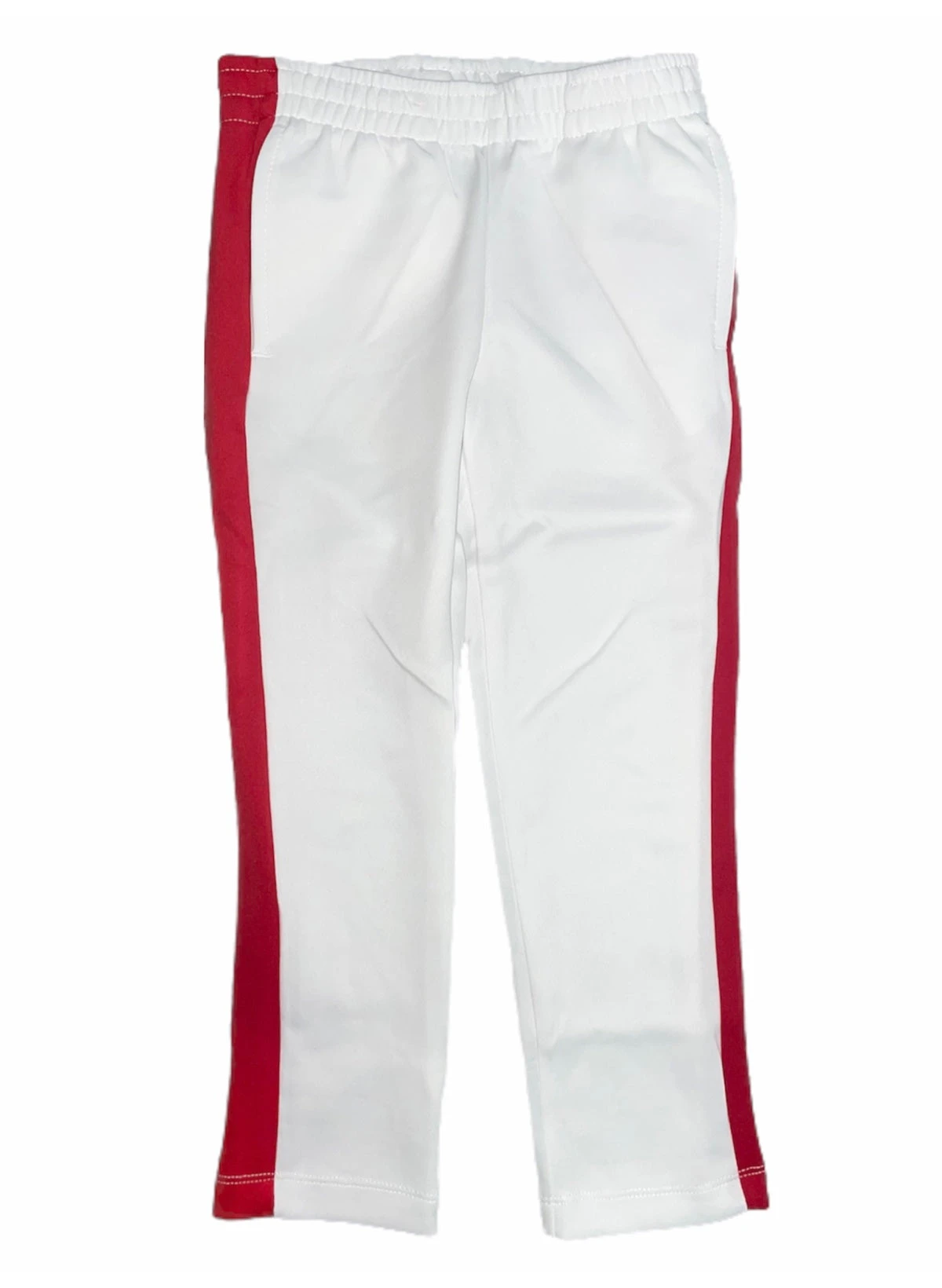 Ops Kids Track Pants - Stripe - White/Red - 211 1 Ops Kids Track Pants - Stripe - White/Red - 211