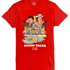 Point Blank T-Shirt - Blow Tales - Red - 100987-5268