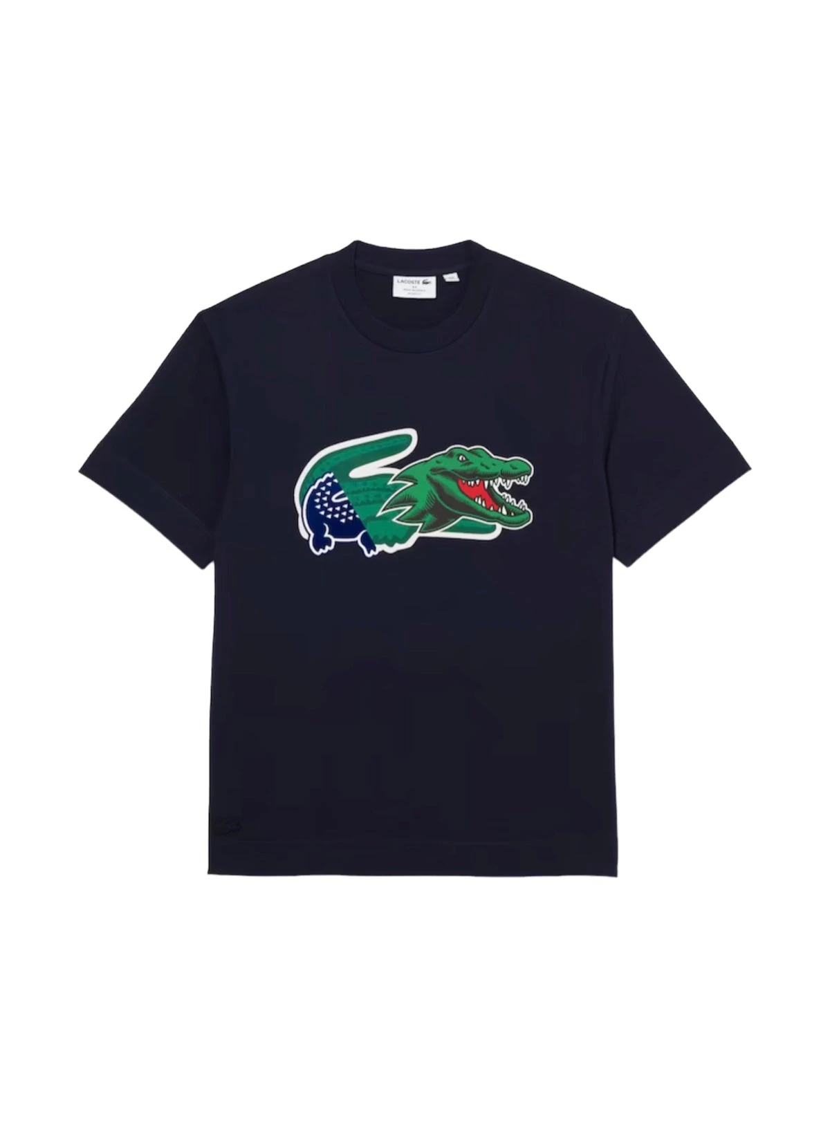 Lacoste T-Shirt - Holiday Oversized - Navy Blue - TH1410 51 166 1 Lacoste T-Shirt - Holiday Oversized - Navy Blue - TH1410 51 166