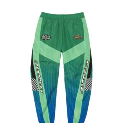Lacoste Track Pants - Ombré Racing Checkerboard Print - Green-I94 - XH5439 51 CHY
