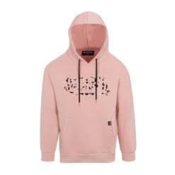 Von Dutch Hoodie - Cheetah Logo - Dirty Pink - PHCP