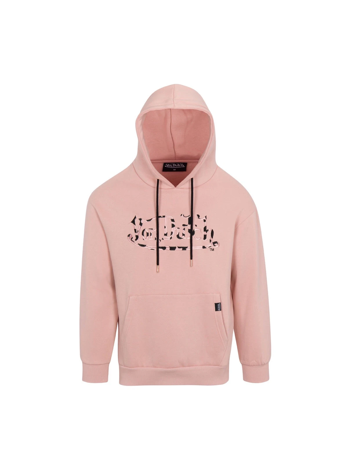Von Dutch Hoodie - Cheetah Logo - Dirty Pink - PHCP 1 Von Dutch Hoodie - Cheetah Logo - Dirty Pink - PHCP