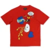 Makobi T-Shirt - Loose Change - Red - M328