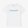 Lacoste Kids T-Shirt - Line Logo - White - TJ5302 51 001