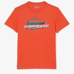 Lacoste T-Shirt - Sport Crew - Orange-02K - TH5156 51 02K
