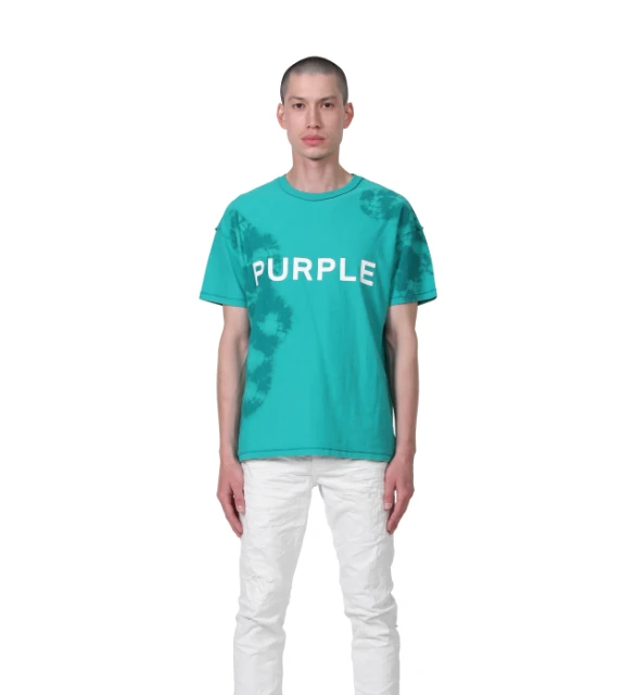 Purple-Brand T-Shirt - Textured Jersey Inside Out Fanfare - Core Big - P101 - JFCT223 1 Purple-Brand T-Shirt - Textured Jersey Inside Out Fanfare - Core Big - P101 - JFCT223