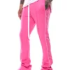 Rebel Minds Track Pants - Stacked Fit - Pink - 100-470