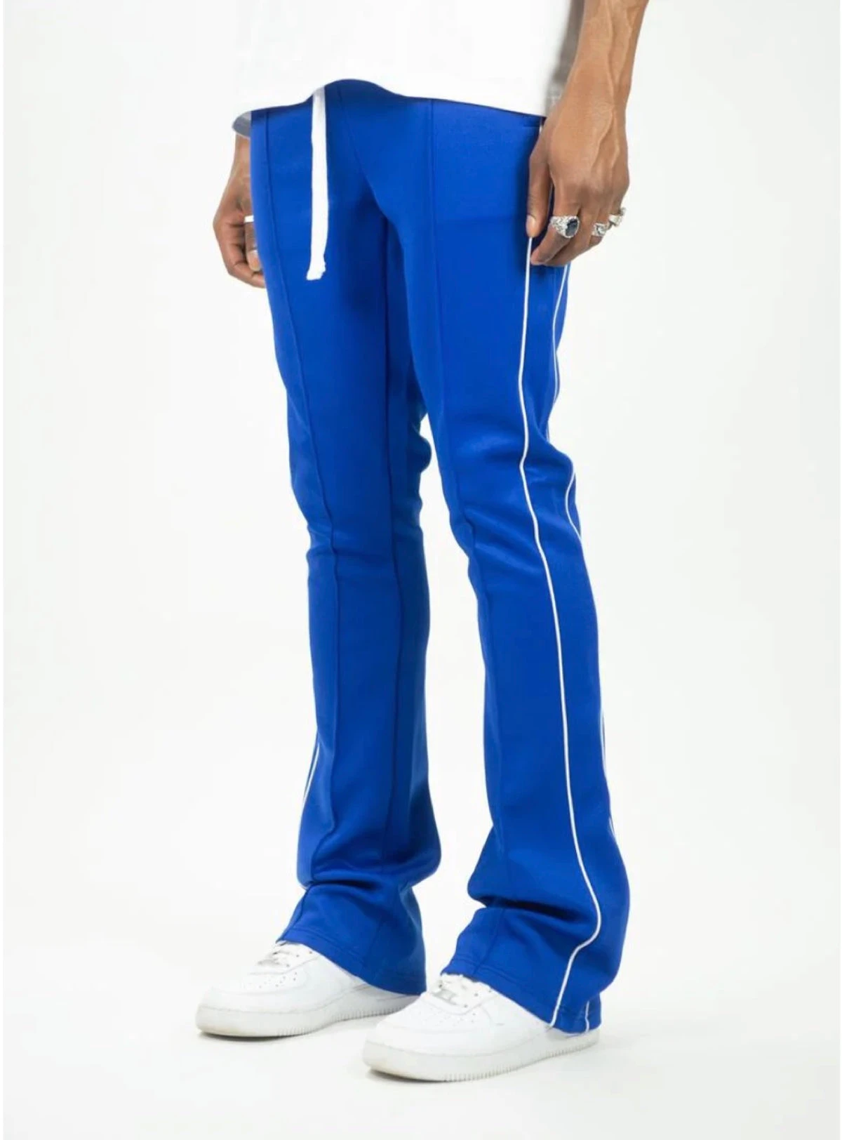 Rebel Minds Track Pants - Stacked Fit - Royal - 100-470 1 Rebel Minds Track Pants - Stacked Fit - Royal - 100-470