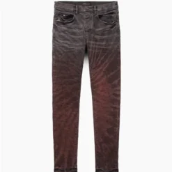 Purple-Brand Jeans - Lava Laser Tie-Dye - Multi - P001-MLSD323