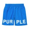 Purple-Brand Swim Trunks - All Around Short - Blue - P504-PBWM323