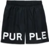Purple-Brand Swim Trunks - All Around Short - Black - P504-PBBW323