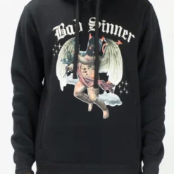 Rebel Minds Hoodie - Bad Sinner - Black - 132-383