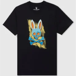 Psycho Bunny T-Shirt - Surrell - Black - B6U465T1PC