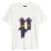 Purple-Brand T-Shirt - Textured Zoom Brilliant White - P104-TZBW