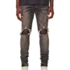 Purple-Brand Jeans - Grey Dirty Blowout - P002