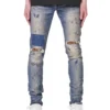Purple-Brand Jeans - Mid Indigo Animal Repair - P001