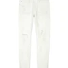 Purple-Brand Jeans - Optic White Heavy Repair - P001