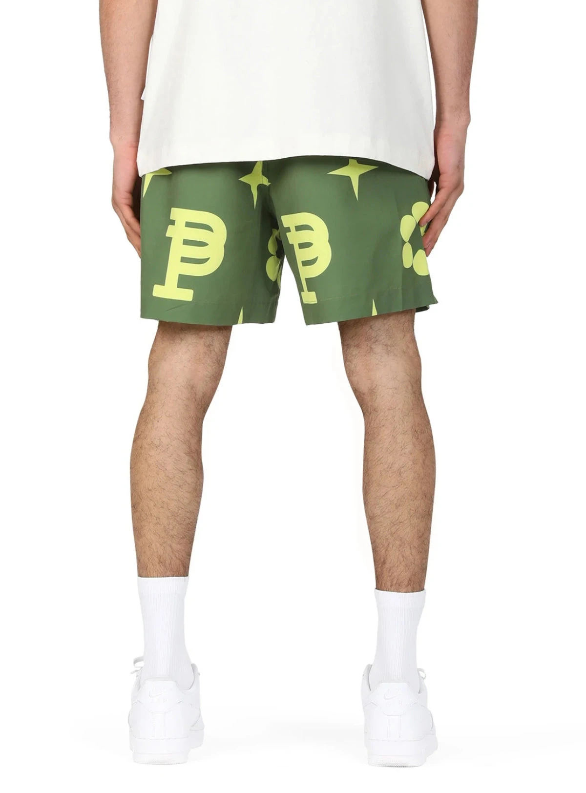 Purple-Brand Swim Shorts - Military Jumbo Monogram - P504 2 Purple-Brand Swim Shorts - Military Jumbo Monogram - P504 - Image 2