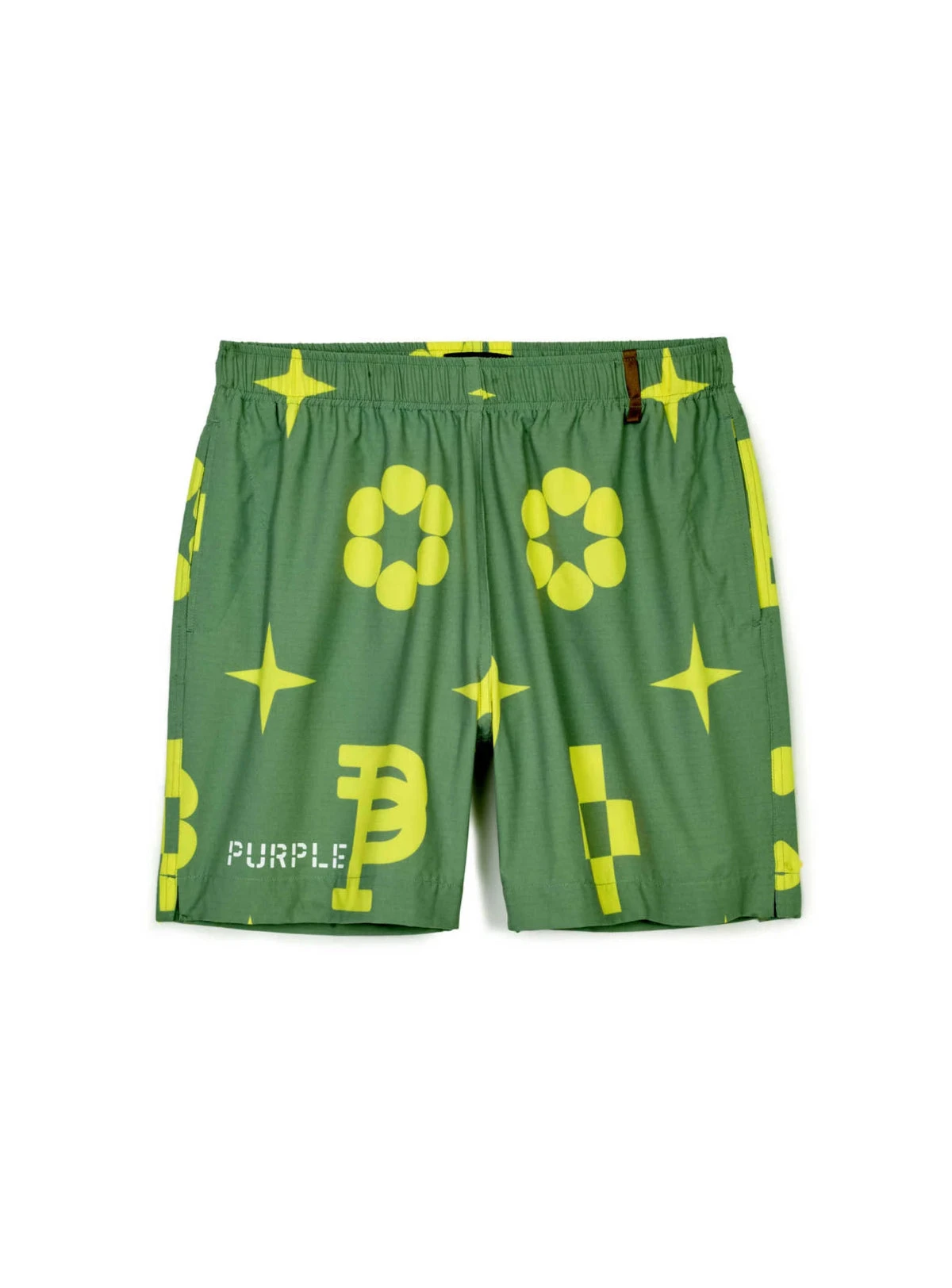 Purple-Brand Swim Shorts - Military Jumbo Monogram - P504 3 Purple-Brand Swim Shorts - Military Jumbo Monogram - P504 - Image 3