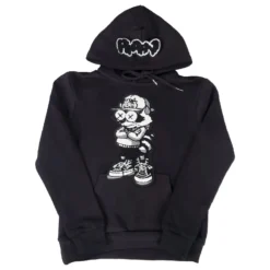 Rawyalty Kids Hoodie - Cash Addicted - Black - RKH-000