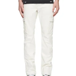 Purple-Brand Jeans - Patent Film Cargo- White - P004-PFSW423