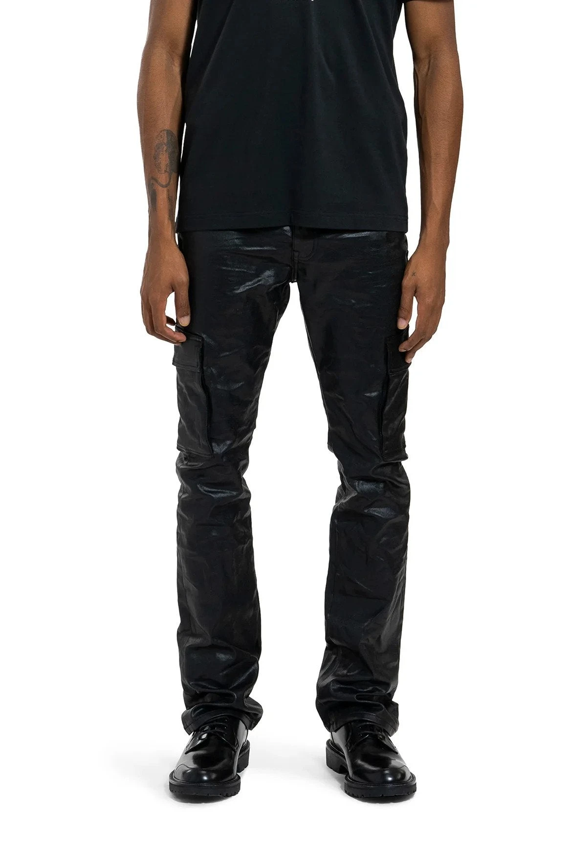 Purple-Brand Jeans - Patent Film Cargo- Black - P004- PFBL423 1 Purple-Brand Jeans - Patent Film Cargo- Black - P004- PFBL423