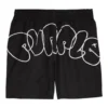 Purple-Brand Swim Trunks - All Round - Puff Black - P504