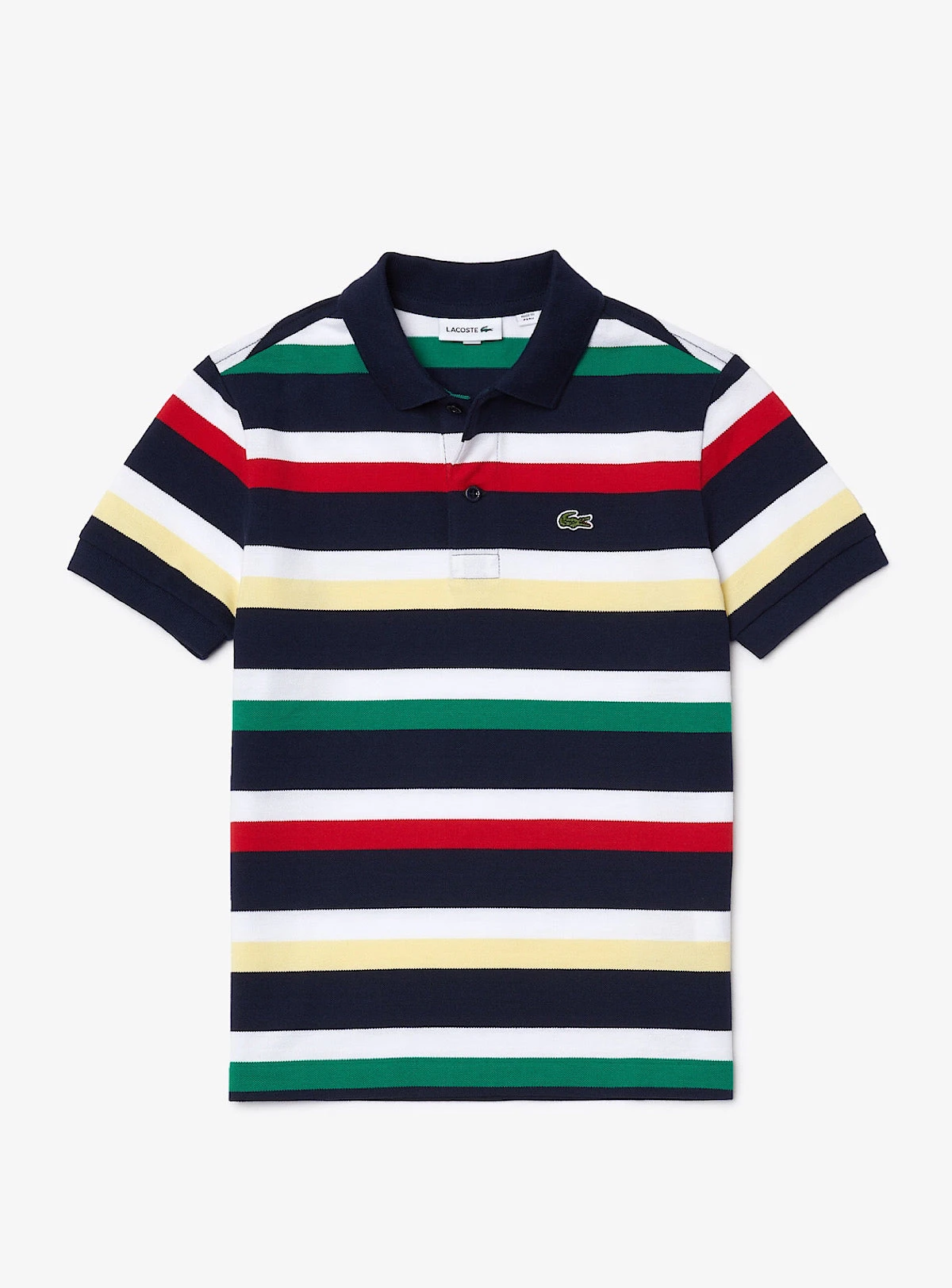 Lacoste Kids Polo - Multi Striped - PJ2705 1 Lacoste Kids Polo - Multi Striped - PJ2705
