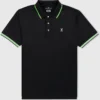 Psycho Bunny - Isaac Sport Polo - Black - SP22 - B6K164S1PB