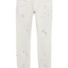 Purple Brand Jeans - Optic White Paint Blowout - P001-OWPB122