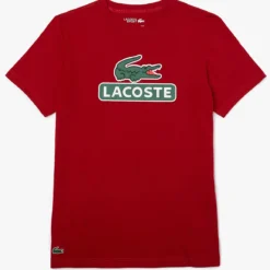 Lacoste T-Shirt - Drop Print - Red-5SX - TH6909