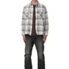 Purple-Brand Shirt - Plaid - Grey - P331-PSBG223