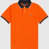Psycho Bunny - Greyson Terry Polo - Alloy Orange - SP22 - B6K305S1CO
