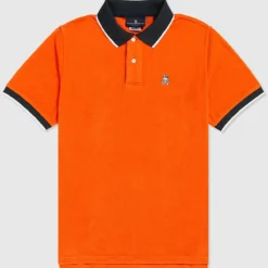 Psycho Bunny - Greyson Terry Polo - Alloy Orange - SP22 - B6K305S1CO