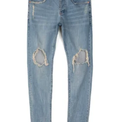 Purple-Brand Jeans - Light Indigo Blowout - P002