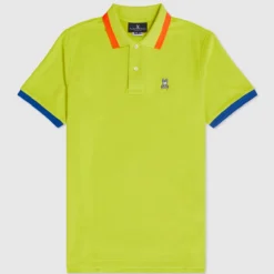 Psycho Bunny Polo - Hayfield Sport Polo - Limelight - B6K896N1PC