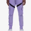 Life Code Track Pants - Utility Straps - Lavender - 13P03
