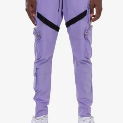 Life Code Track Pants - Utility Straps - Lavender - 13P03