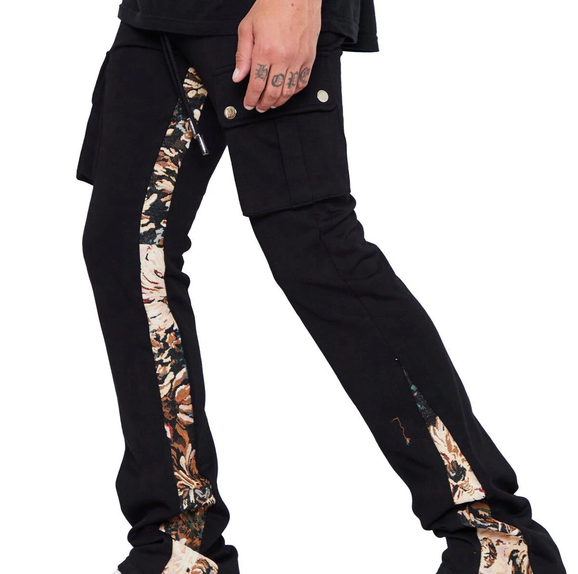 Valabasas Track Pants - Blek Le Rat Stacked - Brown Multi - VLBS2246 3 Valabasas Track Pants - Blek Le Rat Stacked - Brown Multi - VLBS2246 - Image 3