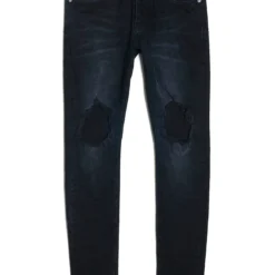 Purple-Brand Jeans - Black Wash Blowout - Black - P002
