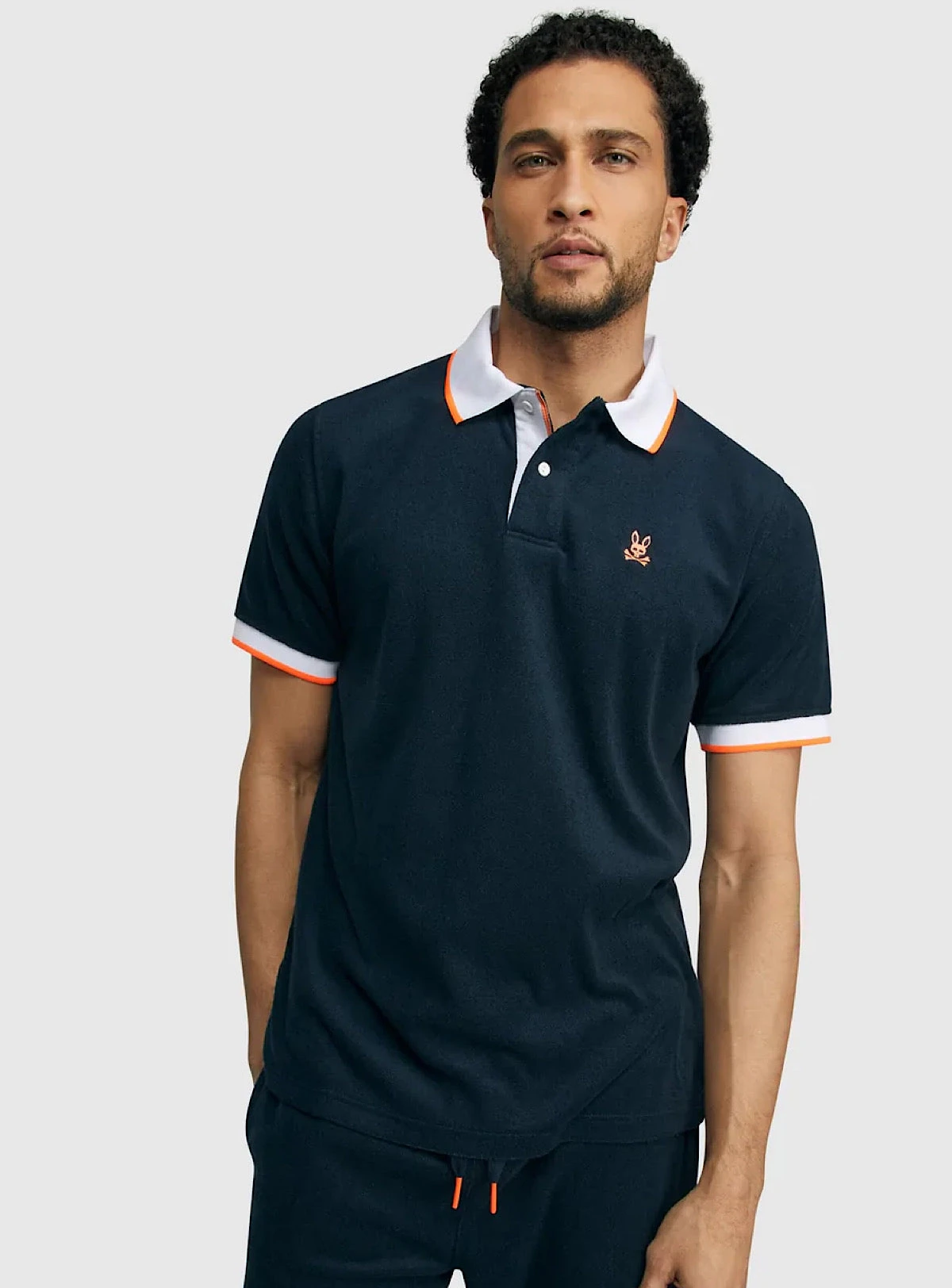 Psycho Bunny - Greyson Terry Polo - Navy - SP22 - B6K305S1CO 2 Psycho Bunny - Greyson Terry Polo - Navy - SP22 - B6K305S1CO - Image 2