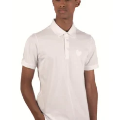 Inimigo T-Shirt - Classic Heart Polo - White - IPL8168