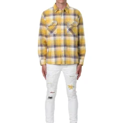 Purple-Brand Jeans - Heavy Repair Plaid - White - P001-WRPP223 -Outfixel Sales image 906a1b71 bbf4 4026 a58f b3a23863b794