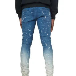 Purple-Brand Jeans - Oversprayed Cobalt - Ivory - P002-OCI 4 Purple-Brand Jeans - Oversprayed Cobalt - Ivory - P002-OCI -Outfixel Sales image b0926f31 443b 4560 bc47 a295b45ada91