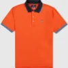 Psycho Bunny - Isaac Sport Polo - Alloy Orange - SP22 - B6K164S1PB