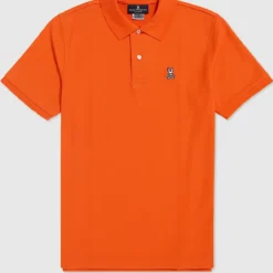 Psycho Bunny - Classic Polo - Alloy Orange - SP22 - B6K001S1PC
